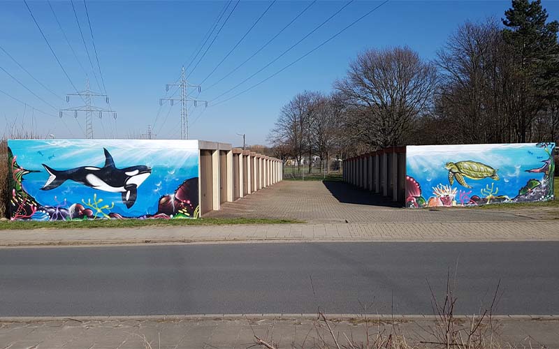 Kunst gegen Vandalismus: Graffiti & Street-Art verschönern jede Schmiererei