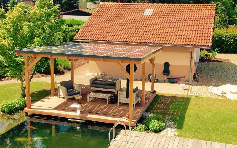 Solardächer für Terrasse und Carport schaffen Versorgungsunabhängigkeit