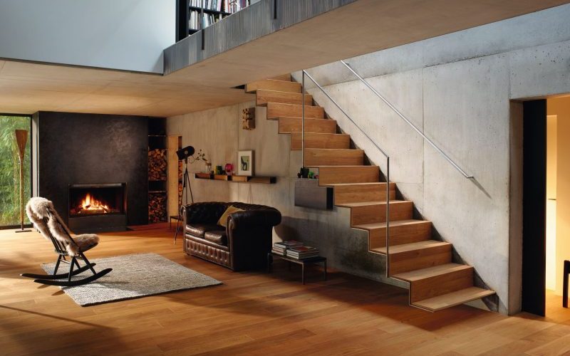 Ein ganzheitliches Designkonzept sollte die Treppe miteinbeziehen